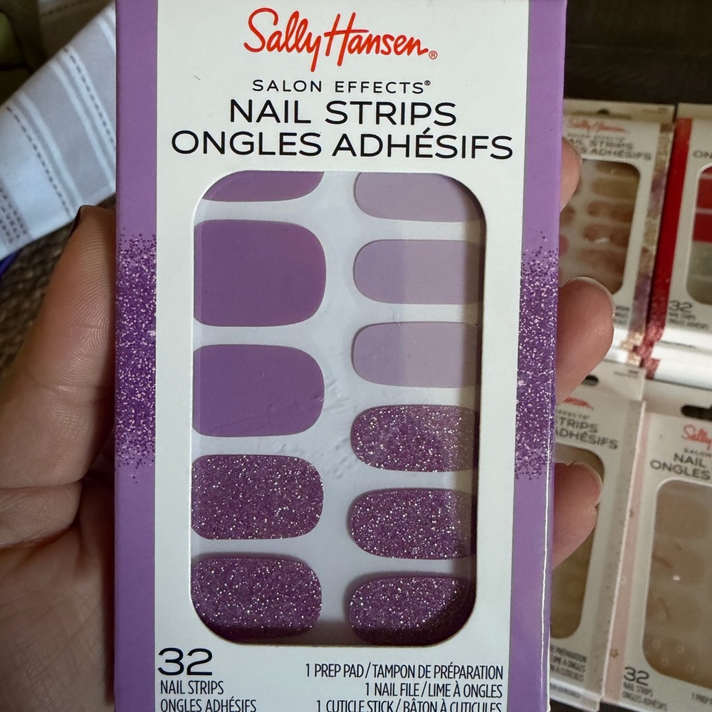 4 pack Sally Hansen Nail Strips - NWT - Picture 3 of 16